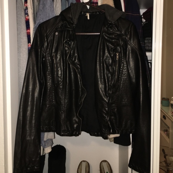 Free People Jackets & Blazers - Free People leather jacket