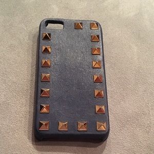 Valentino blue suede iPhone 6 case