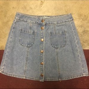 Brandy Melville denim skirt
