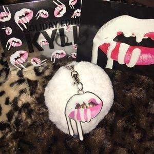 Kylie Jenner Pom Pom keychain