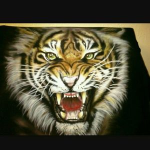 Custom designed airbrush tshirt