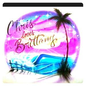Custom designed airbrush tshirt