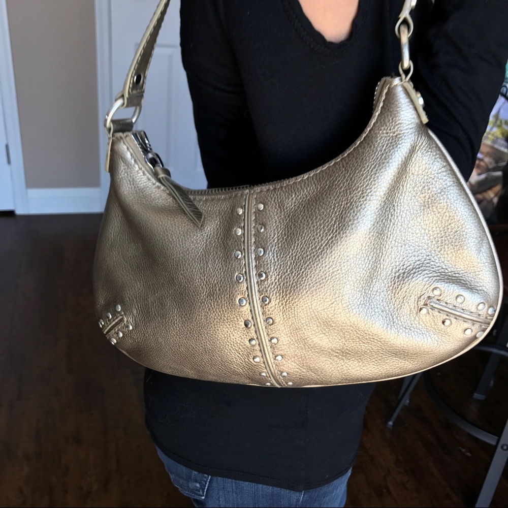 ⭐️Moving Sale!⭐️  Michael Kors Metallic Gold Purse