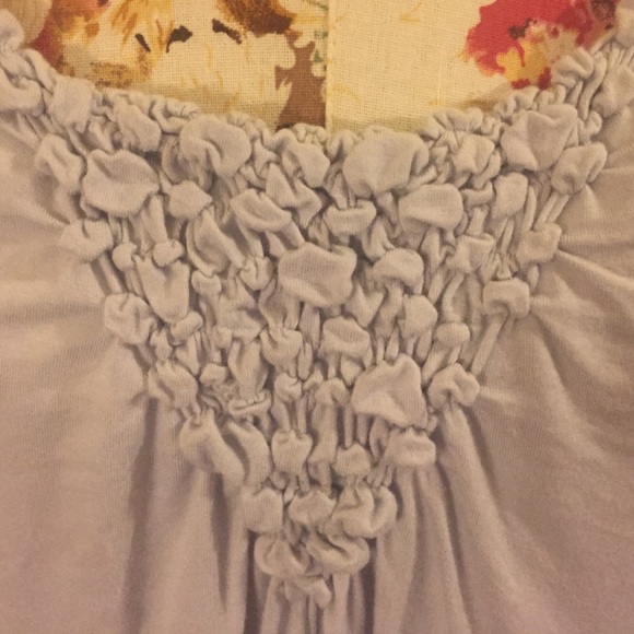 Light grey, 3/4 sleeve top - Picture 2 of 4