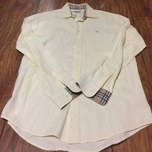 Men's Burberry button up