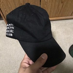 Anti Social Social Club Cap (Black)
