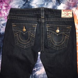 True religion women's size 28 Straight leg jeans