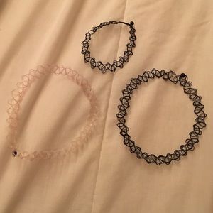 Tattoo choker set
