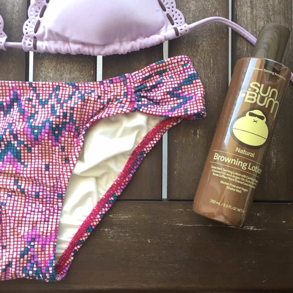 NWT L*Space Pattern Bikini Bottom
