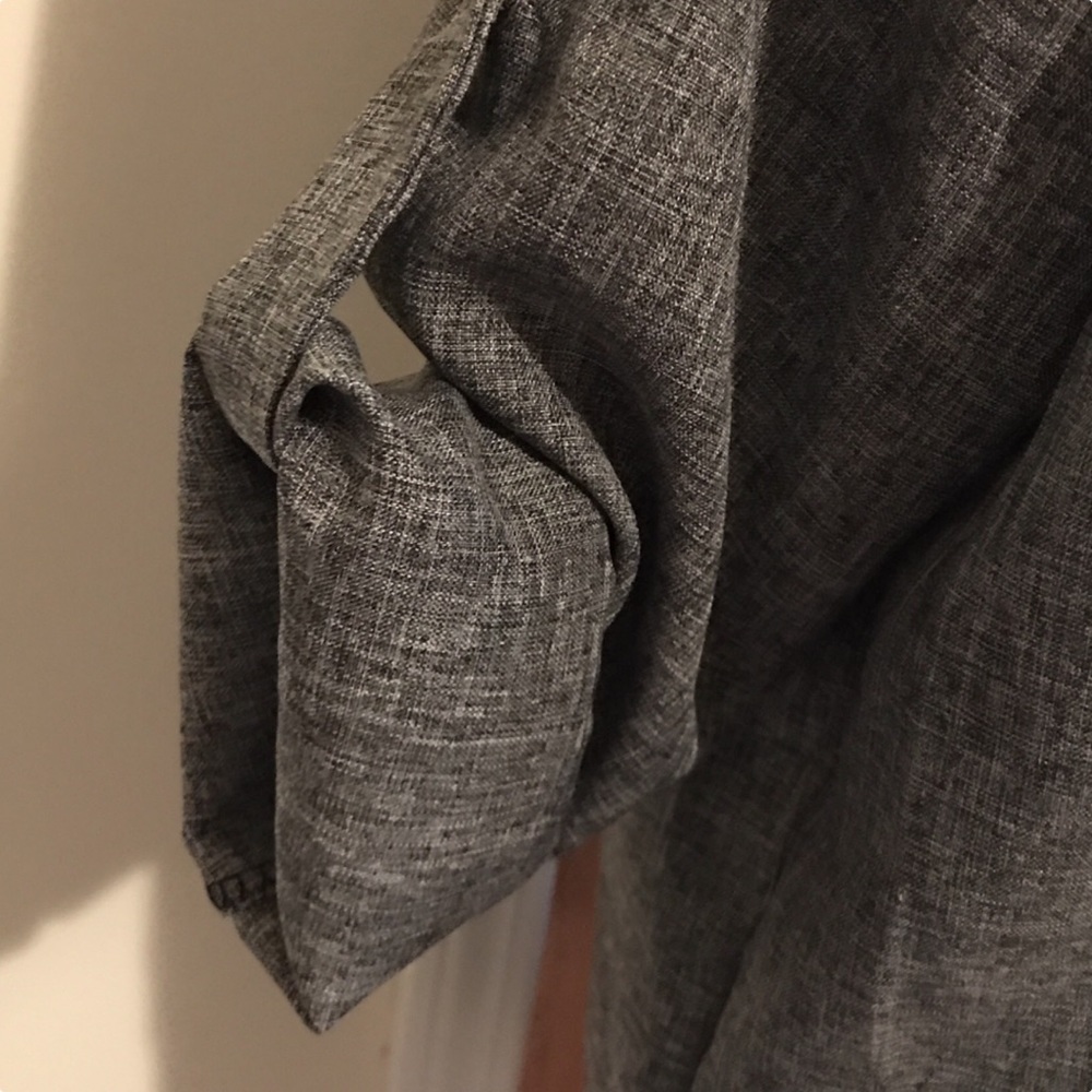 Last one size 16 Light weight Gray blazer coat - Picture 3 of 8