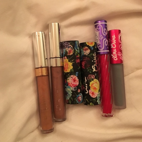Limecrime & colourpop lipsticks