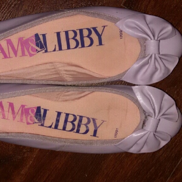 Sam&Libby Lilac bow flats