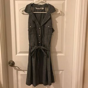 Gray Derek Heart Dress-M