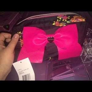 Betsy Johnson makeup bag