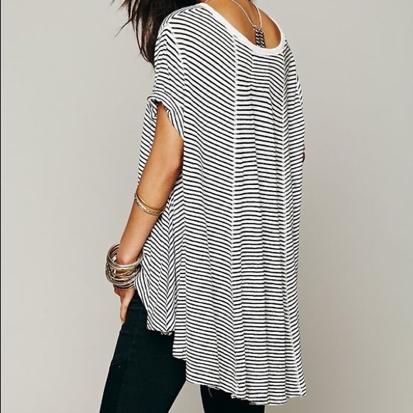 Free People Circle in the sand tee / tunic sz XS/S