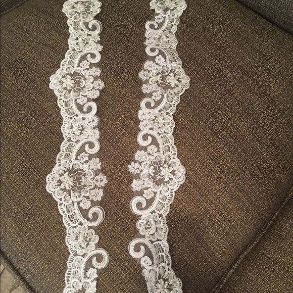 Wedding Dress Straps/Sleeves - Detachable