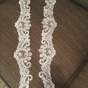 Wedding Dress Straps/Sleeves - Detachable