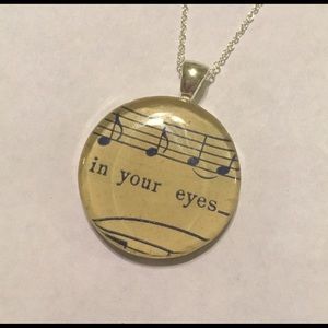 In Your Eyes Music Necklace