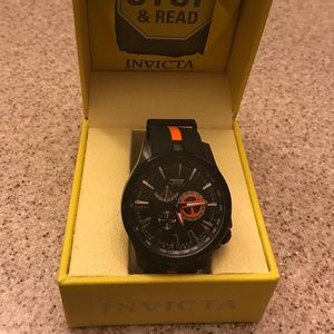 Men's INVICTA Rally 2 tone stainless steel watch.