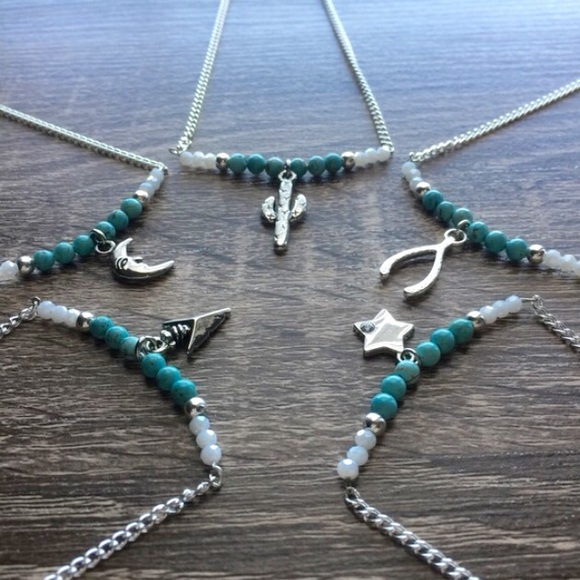 Simple Sanctuary Jewelry - 🌵Boho Silver Charm Necklaces🌵