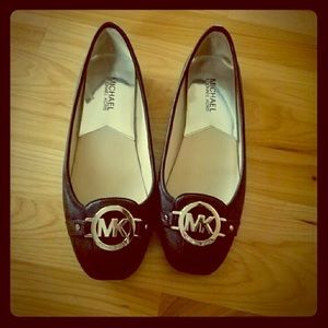 Michael Kors Fulton Black Flats