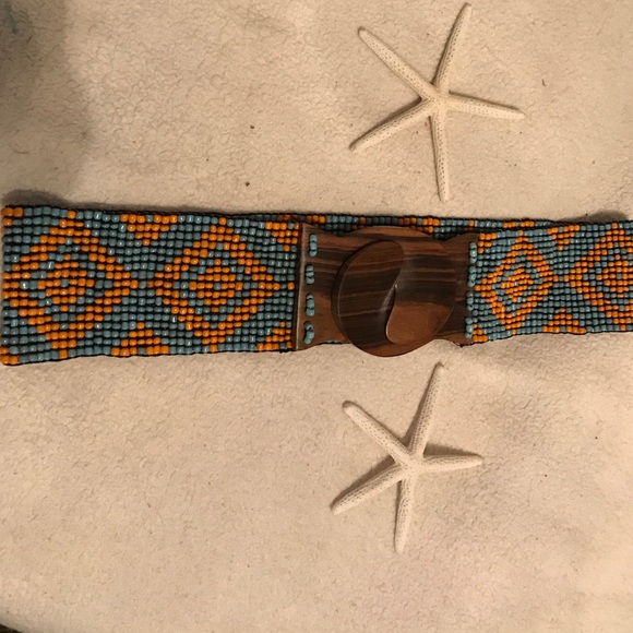 Beaded belt