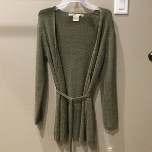 Green Max Studio Cardigan Size Medium