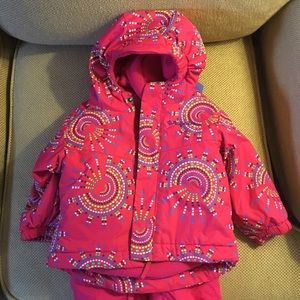 Columbia Snowsuit -jacket and pants 6-12 months