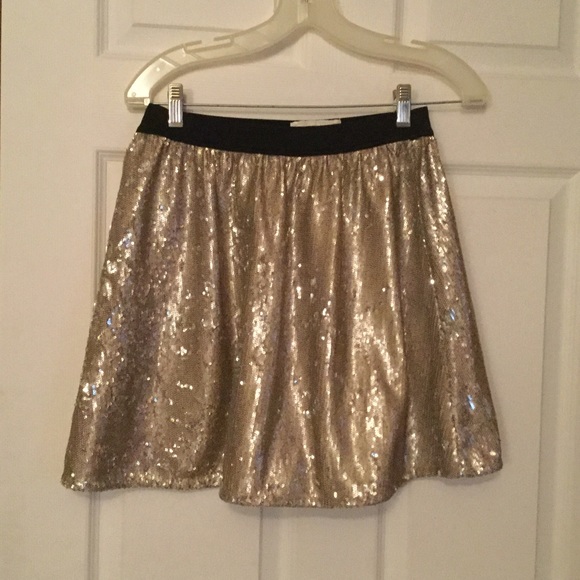 Abercombie & Fitch Sequined skirt