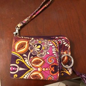 Vera Bradley wristlet wallet
