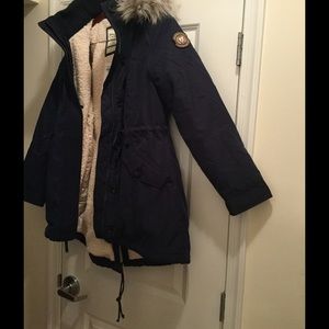 SHERPA-LINED MILITARY PARKA