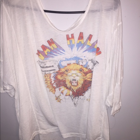 Oversized Van Halen Tshirt