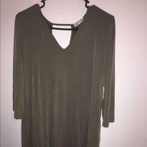 Ladies Cut Out Tunic