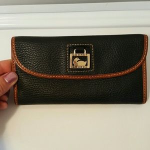 Authentic Dooney Bourke Wallet with change purse.