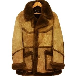 80s sheepskin coat