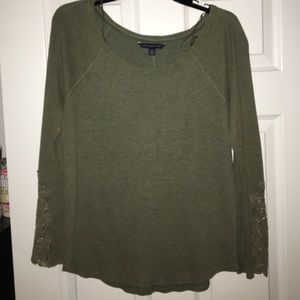 AE Olive Green Sweater