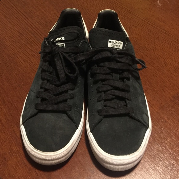 Adidas Stan Smith in Black Suede