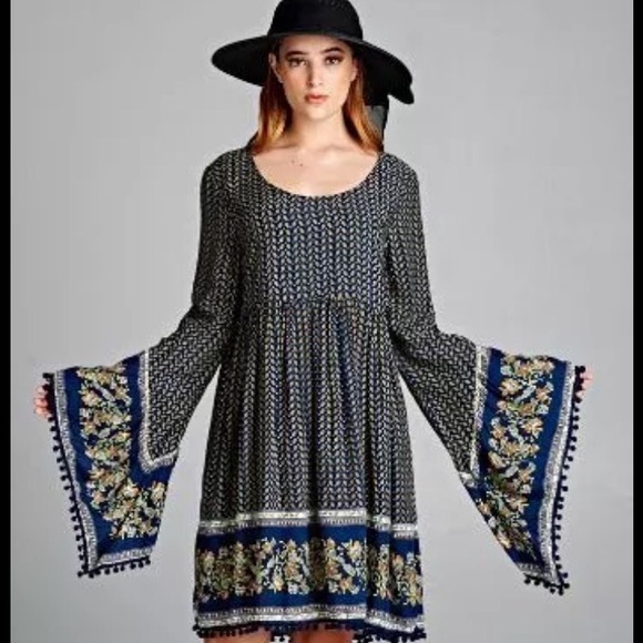 Dresses & Skirts - Stylish Navy Blue Plus Size-1XL (which is mistagged as a XL) Please read descrip