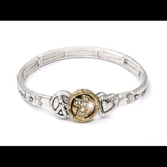 Fruit of the Spirit designer Crystal accent brac.. - Picture 1 of 1