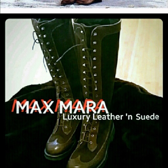 SOLD Max Mara boots! So pretty - Picture 3 of 3