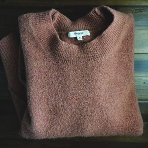 Madewell mauve sweater