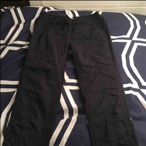 Lululemon windbreaker pants. Skinny cropped