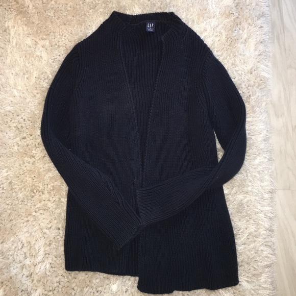 Navy over sized cardigan