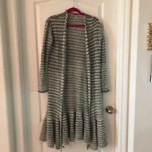 Free people long cardigan