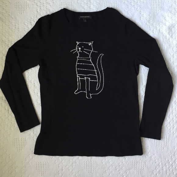 Black Cat Sweater