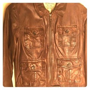 Lucky Brand Leather Jacket.