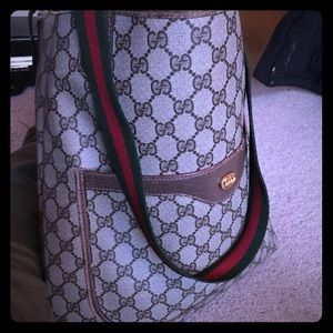 Vintage authentic Gucci tote