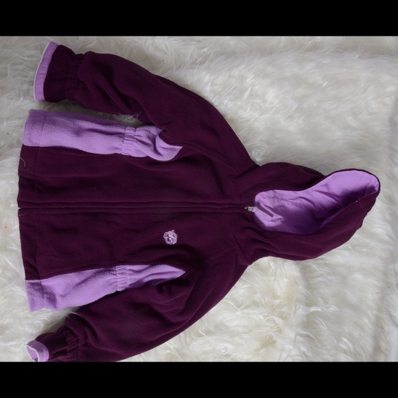 Cranberry and pink reversible jacket
