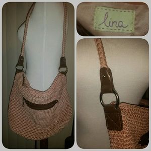 LINA knit purse