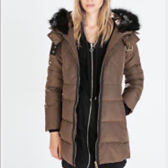 Zara | Hooded Puffer Coat